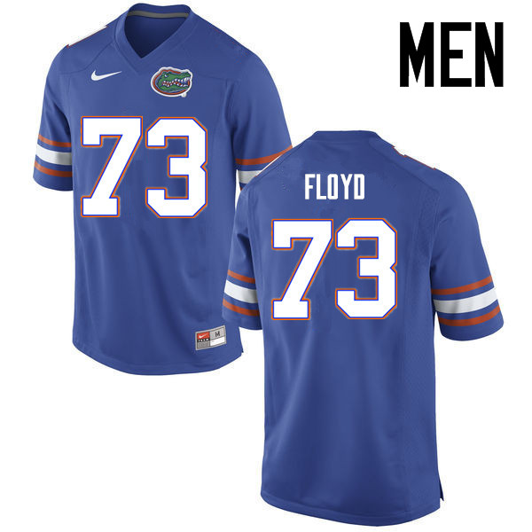 Men Florida Gators #73 Sharrif Floyd College Football Jerseys Sale-Blue